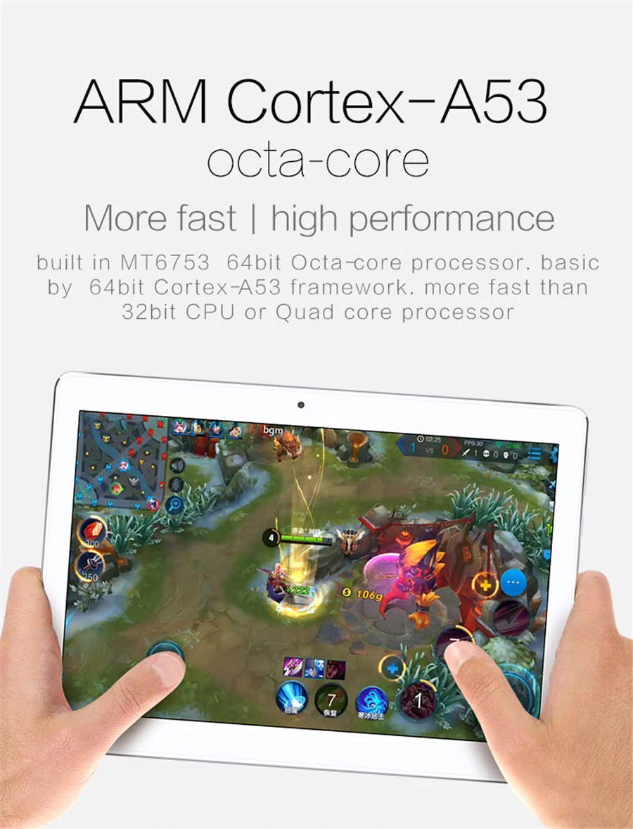 10.1 inches octa core android 7.0 tablet PC