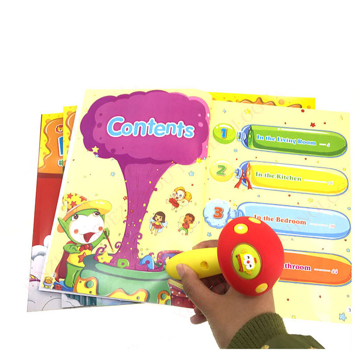 Çocuk Konuşan Kalem Iyi Eğitici Oyuncaklar Öğrenme Makinesi Çocuklar Kalem Okuma Sesleri Kitaplar Özelleştirmek