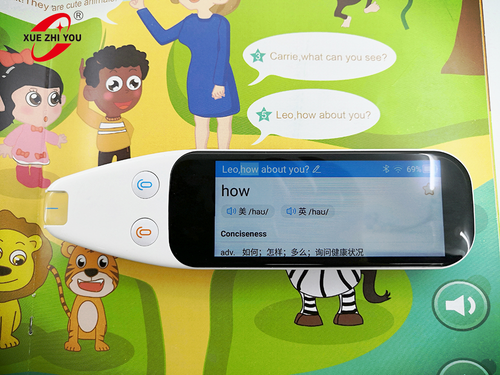 Ultra-portable scantalker translation pen