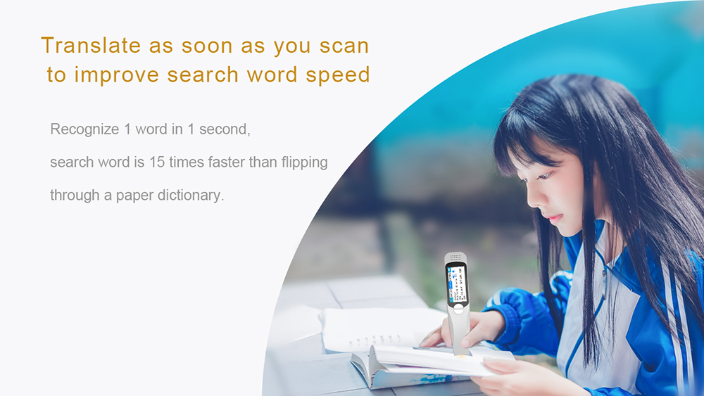 2020 New arrival affordable translator pens scanning touch screen pen translation online offline for learning languages