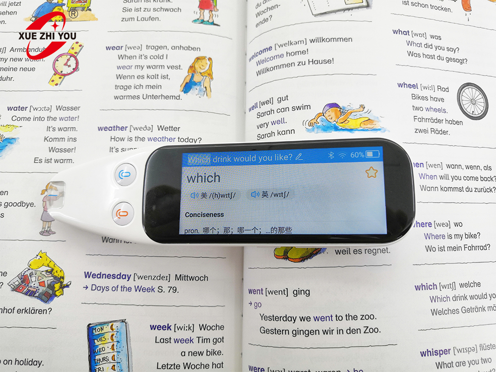 Ultra-portable scantalker translation pen