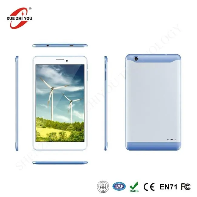 7 inç Öğrenciler Tablet OEM Çin Mobil Tabletler Çocuklar için 800 * 1280 Çözünürlük Dizüstü