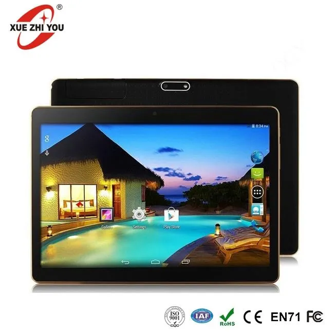 Ucuz fiyat 9,6 inç yeni gümüş tablet telefon üreticisi MTK6582 1 + 16 GB 2MP 5MP kamera Tablet PC