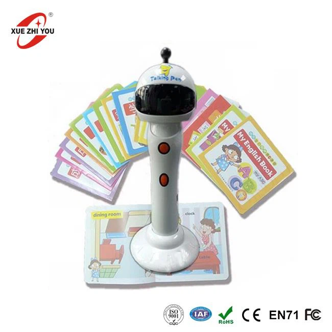 Çocuk Dokunma Okuma Kalemi Eğitimsel OID Kitabı