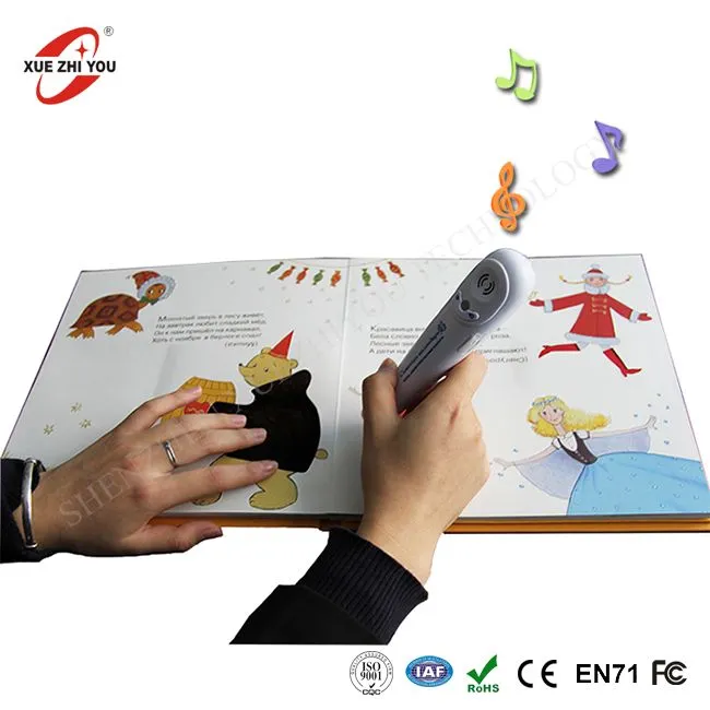 Braille ile Özel Konuşma Kalemi OID Ses Kitapları Çocuk Öğrenme Makinesi Görme Engelliler için En İyi Hediye Kids