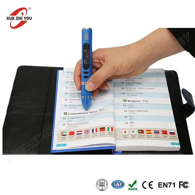 Çocuklara En İyi Hediye Yılbaşı ve Eğitim Sihirli Konuşma Kitapları Kalem Okuyucu ve Tarayıcı