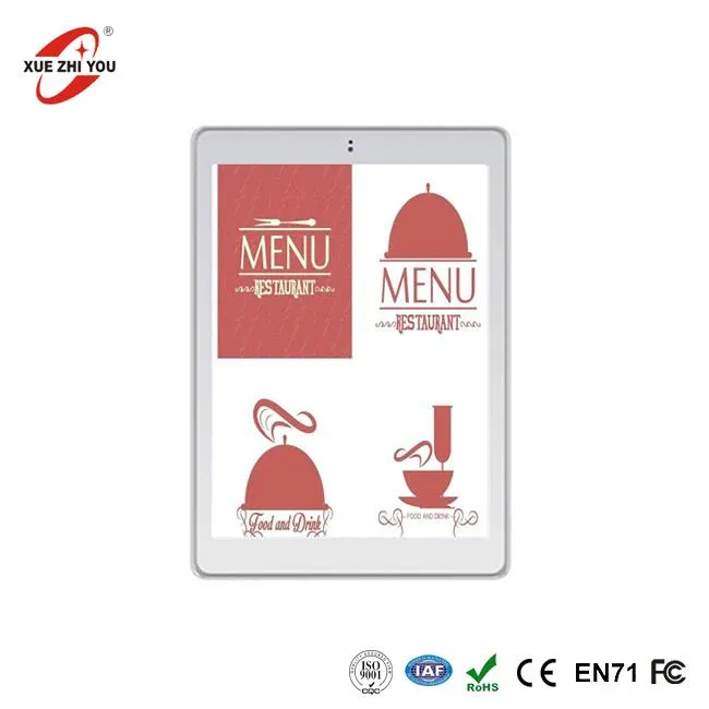 OEM Dijital Android Menüsü Tablet PC'yi Özelleştir