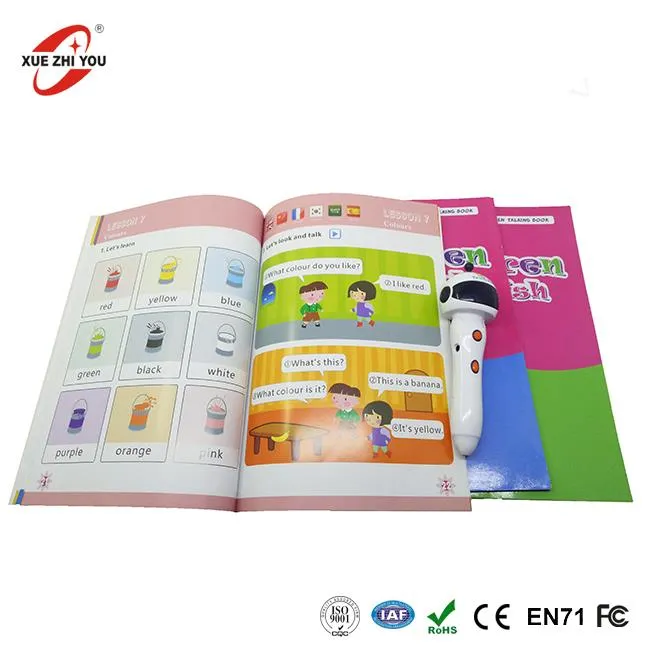 Eğitici oyuncak dokunma ve okuma kalem