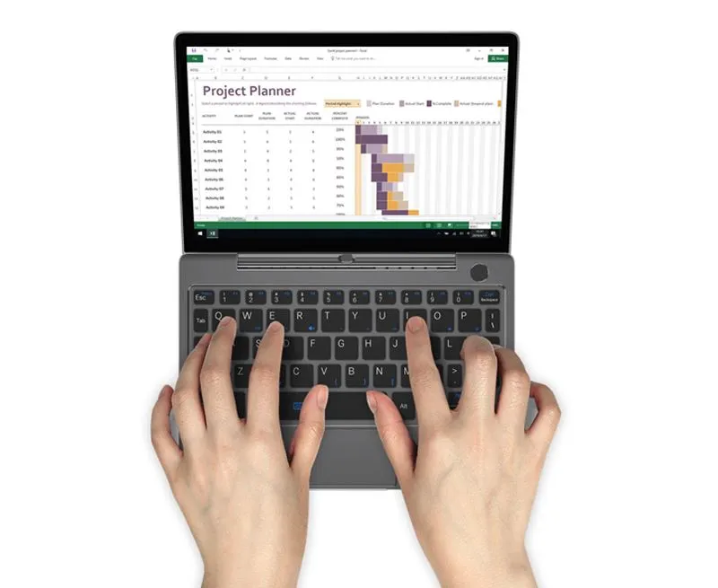 Taşınabilir N6000 Dizüstü Bilgisayar GPD P2 Max